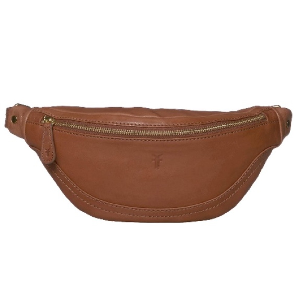 Frye Madison Leather Hip Pack in Cognac Fanny Pack